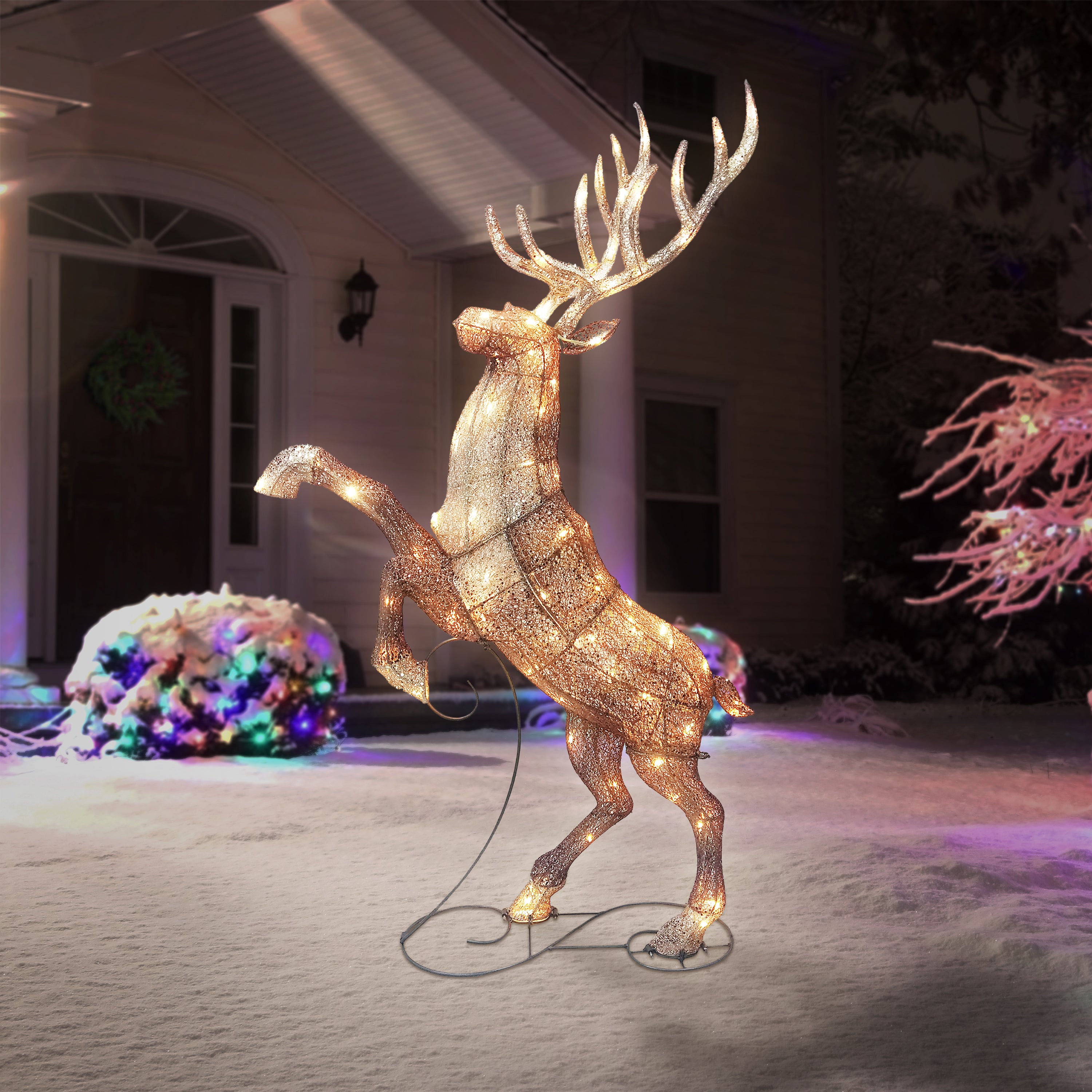 48in Lighted Elk